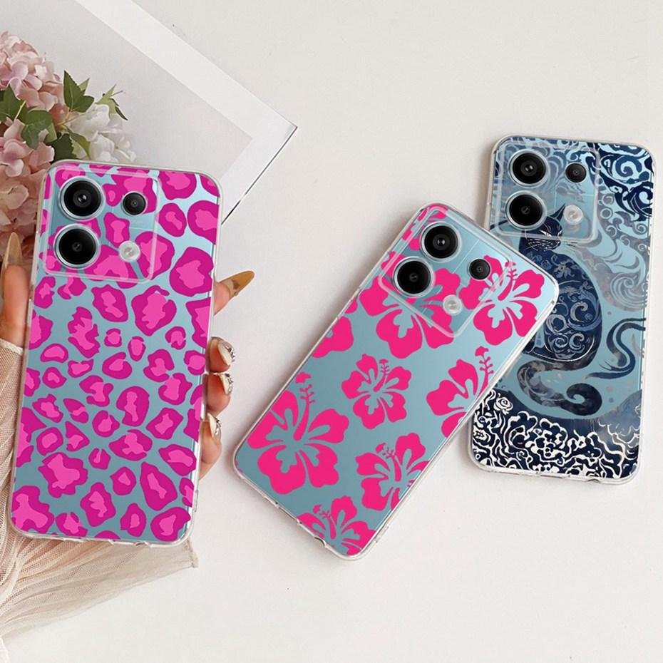 Klare TPU Hülle Für Xiaomi Poco X6 Pro PocoX6 Neuestes Style Handyhüllen Für POCO X 6 X6Pro Weiche Silikonhüllen Stoßfänger