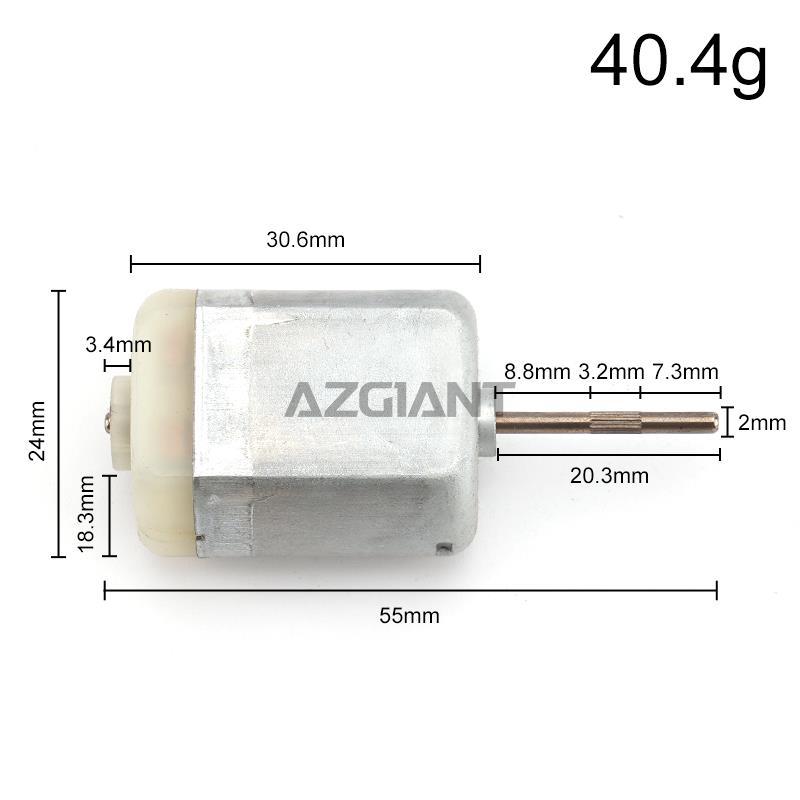 2/5/10 pcs DC 12V DIY Electric Toy Model car door Repair motor 55mm