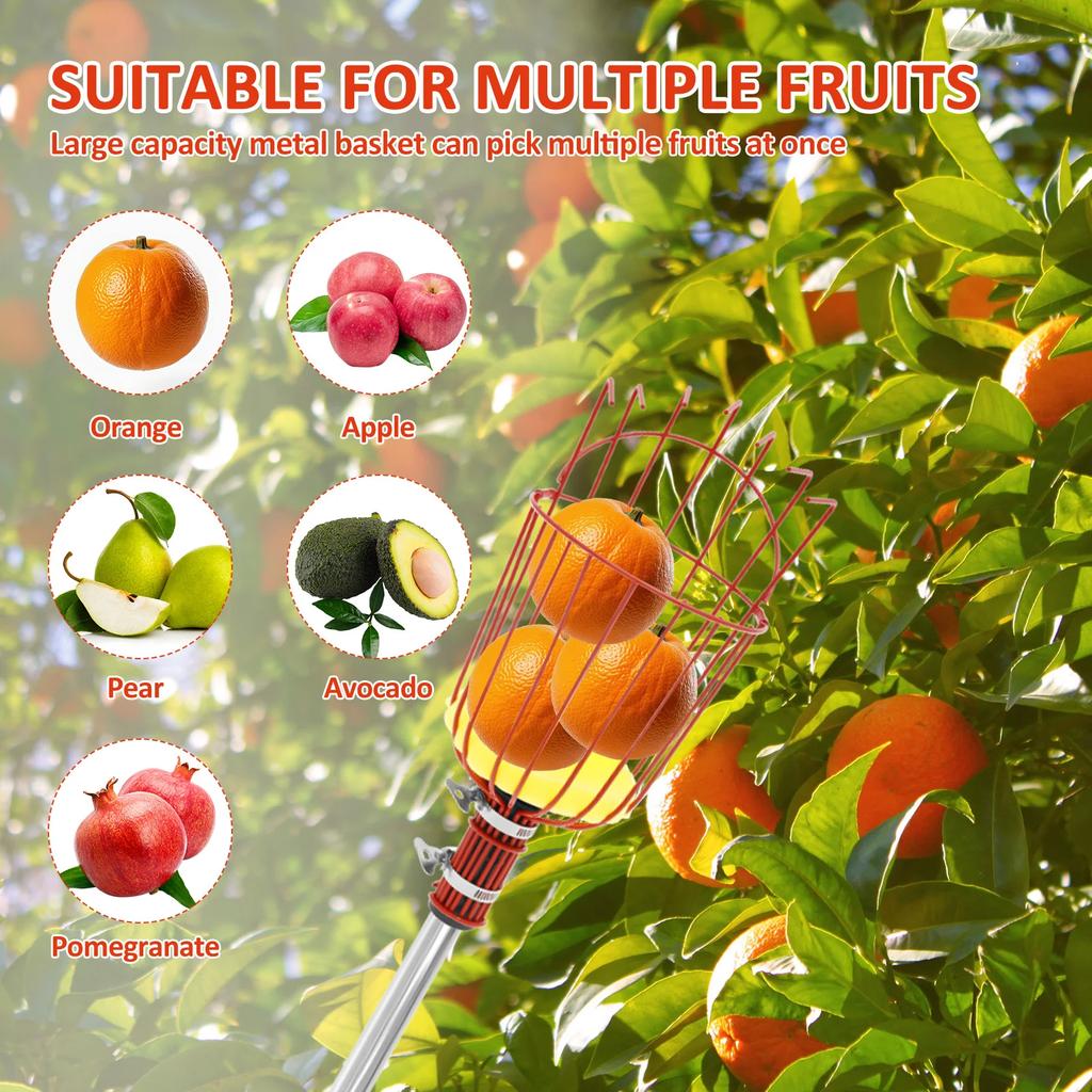 Fruit Picking Machine Fruit Collection Picking Catcher Device Is Practical And Convenient Fruit Picking Machine Gardening Tool