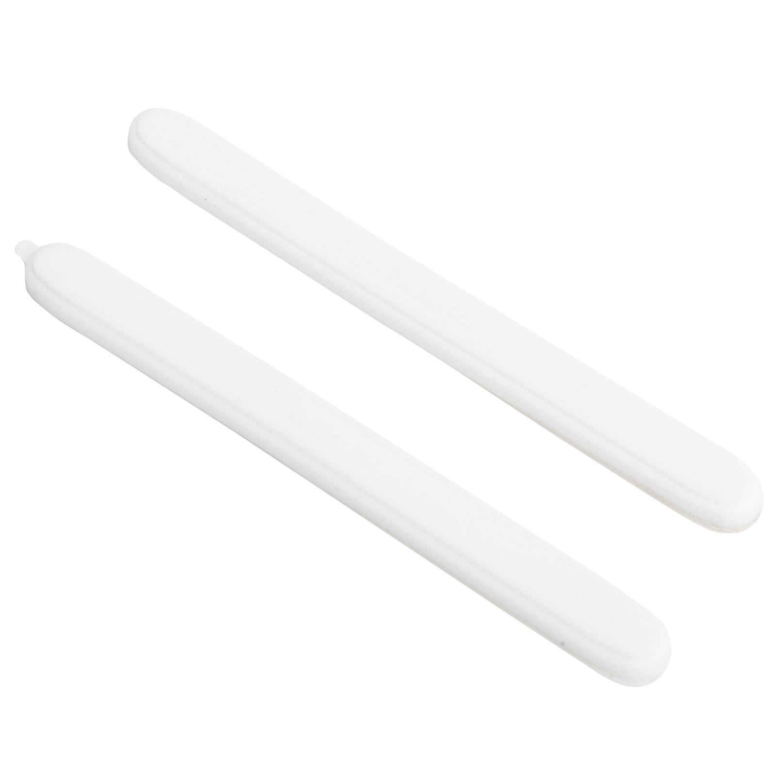 

2Pcs Car Door Edge Guard Anti Collision Buffer Trim Cover Protector Accessory White