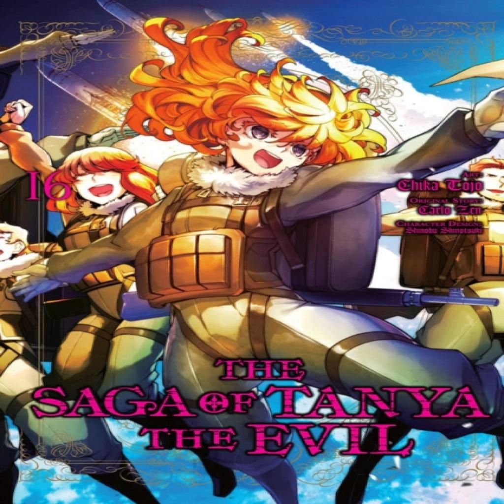 The Saga of Tanya the Evil Vol. 16 manga by Richard Tobin Paperback Book 9781975342586