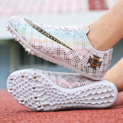 Spike Shoes Track and Field Sprinting Training Shoes Spike Shoes Medium and Long Running Long Jump Shoes High School Entrance Examination Physica