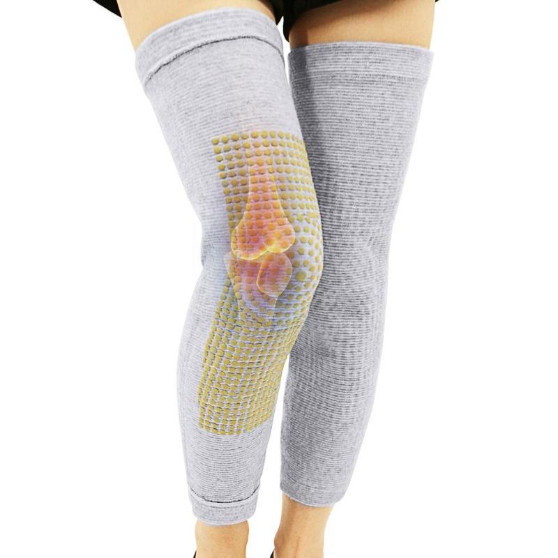 2pcs Self Heating Support Knee Pads Brace  Belt Massager Foot