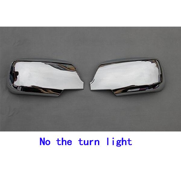 

For Kia Sorento L 2009 2010 2011 2012 Car ABS Decoration Stick Rear View Rearview Side Glass Mirror Cover Trim Frame 2pcs No turn light