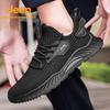 Jeep Men's Flyknit Mesh Lightweight Hiking Shoes