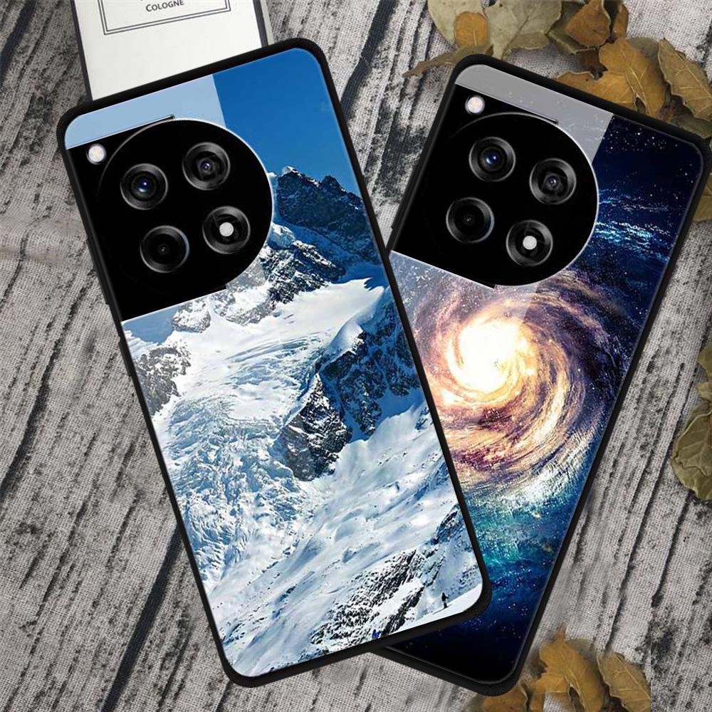 Creative Color Painting Tempered Glass Case for OnePlus ACE 3 12R