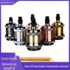 E26/E27 Electroplated Die-cast Metal Edison Retro Aluminum Lamp Holder Base