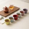 Ru Ware Crackle Glaze Tea Tasting Cup - High-End, Cultivatable Chinese Masterpiece