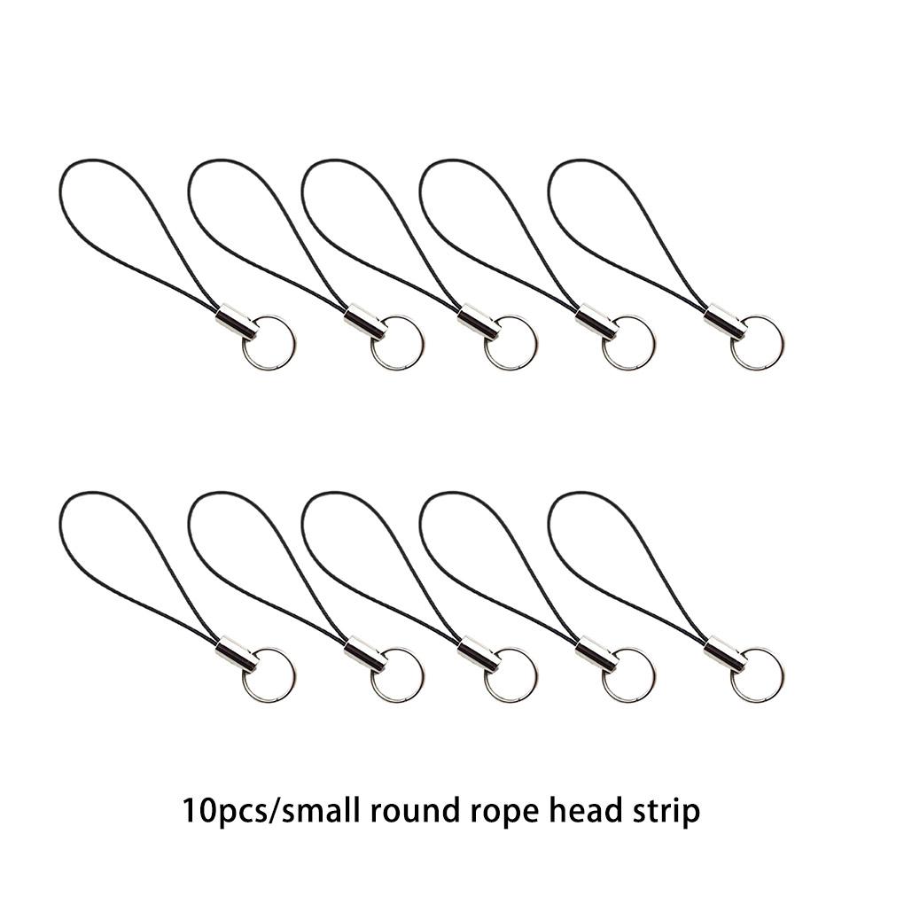 10pcs Anti-Lost Mobile Phone Lanyard Cords DIY Smartphone Ring Bracket Rope Strings for Wrist Strap Bag Accessories