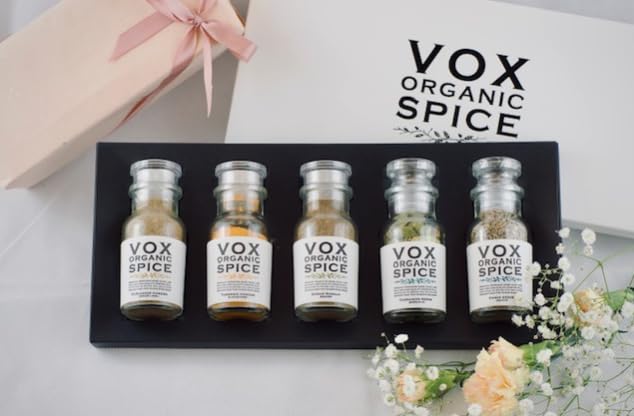 Voxspice Authentic Curry Spice Set (5 Spices + Box)
