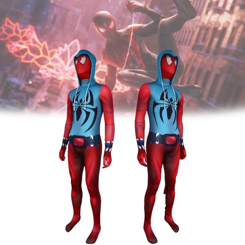Scarlett Spider-man Cosplay Costume For Adults Premium Polyester Spandex Fabric