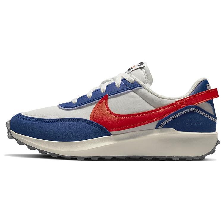 Nike Waffle Debut Swoosh  Old Royal Habanero Red  Men s DV0527-001