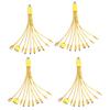 10-in-1 Multi-Device Charging Cable 23cm PVC Tangle-Free Cord Universal High Toughness Data Cable for Most Phone