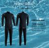 Men’s Professional Deep Diving Wetsuit Pants, 3/5mm, Free Diving & Fishing, Outdoor Warmth, Separate Zipper