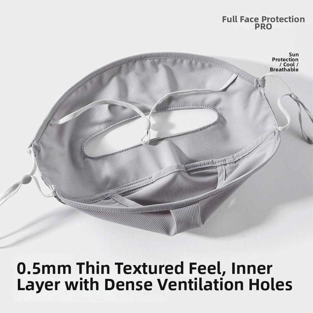 Elastic Ice Silk Face Cover Face Covering Face Mask New Sunscreen Veil  for Outdoor Activities