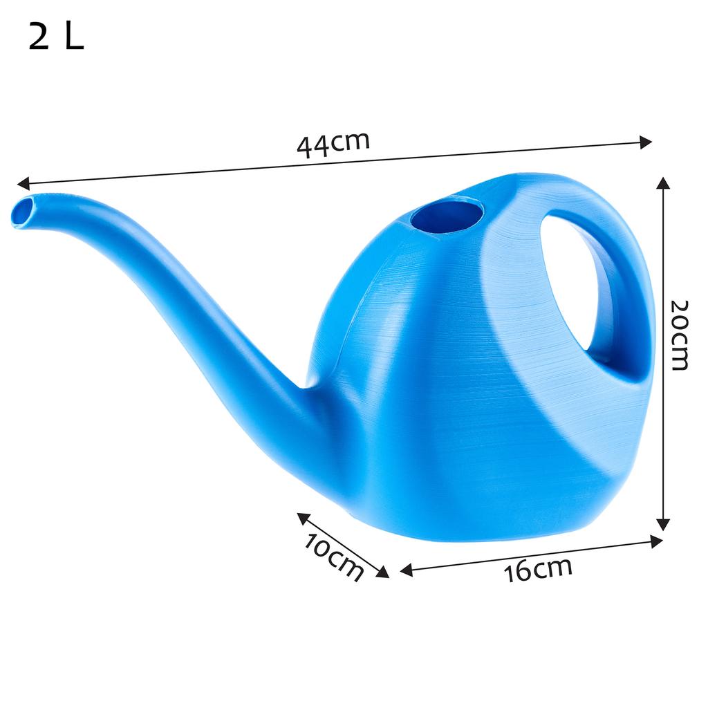 KADAX Garden Watering Can 2L For Watering Plastic For Flowers Blue