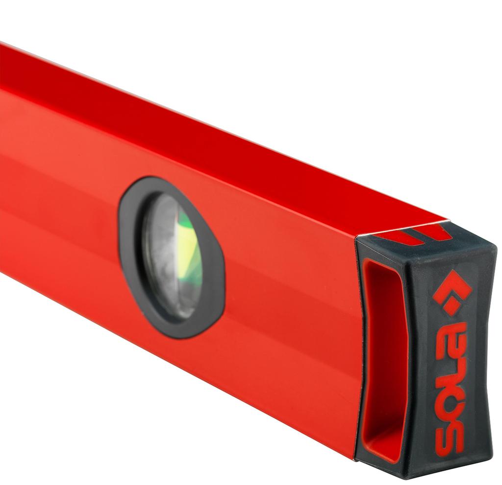 Sola BIG X 40 40cm Box Size Spirit Level Red -