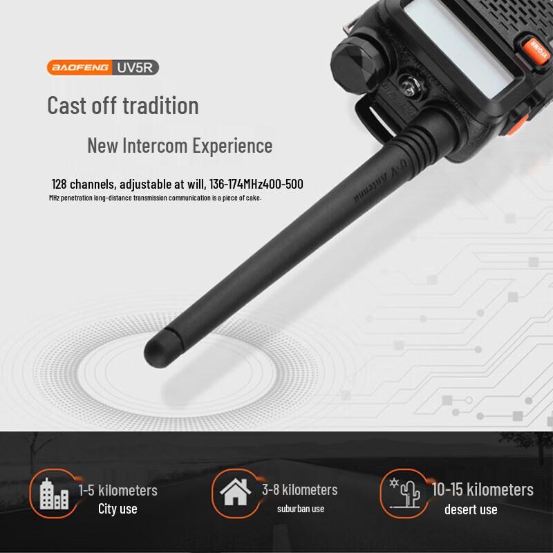 BAOFENG UV-5R Dual-Band Two-Way Radio (CN version)