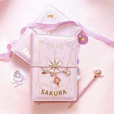 Magical Girl Sakura Planner Set: Cute Loose-Leaf Journal and Tools