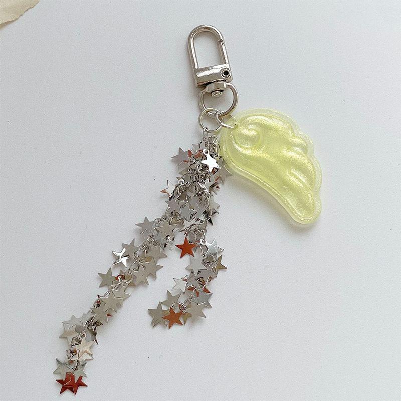 

Брелок Крыло Ангела Звезда для Женщин Шармы для Сумки Подвеска для Сумки Дизайн Звезды Аксессуары для Сумки Подвеска для Телефона