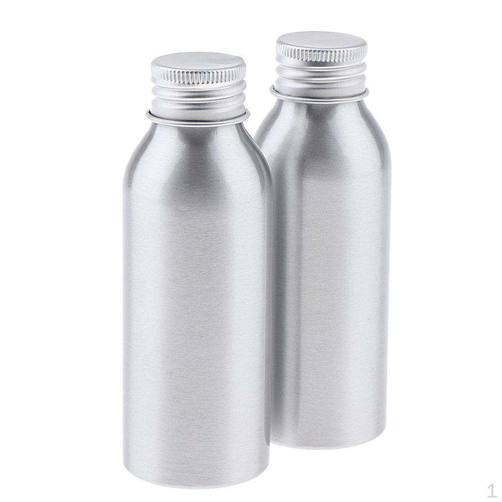 Aluminum Bottle with Screw for , 100ml
