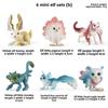 Dinosaur Creature Mini Figures Model Toy Set With Realistic Design For Play Kids