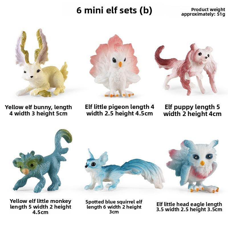 Dinosaur Creature Mini Figures Model Toy Set With Realistic Design For Play Kids