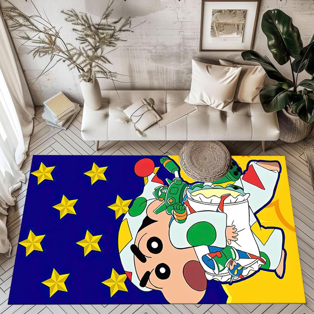 Cartoon Characters Adventure Square rugs are a great choice for living rooms, bedrooms, home décor, and as gifts.