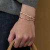 LOVE ME MONSTER Black & White Bracelet (L253MBC030)