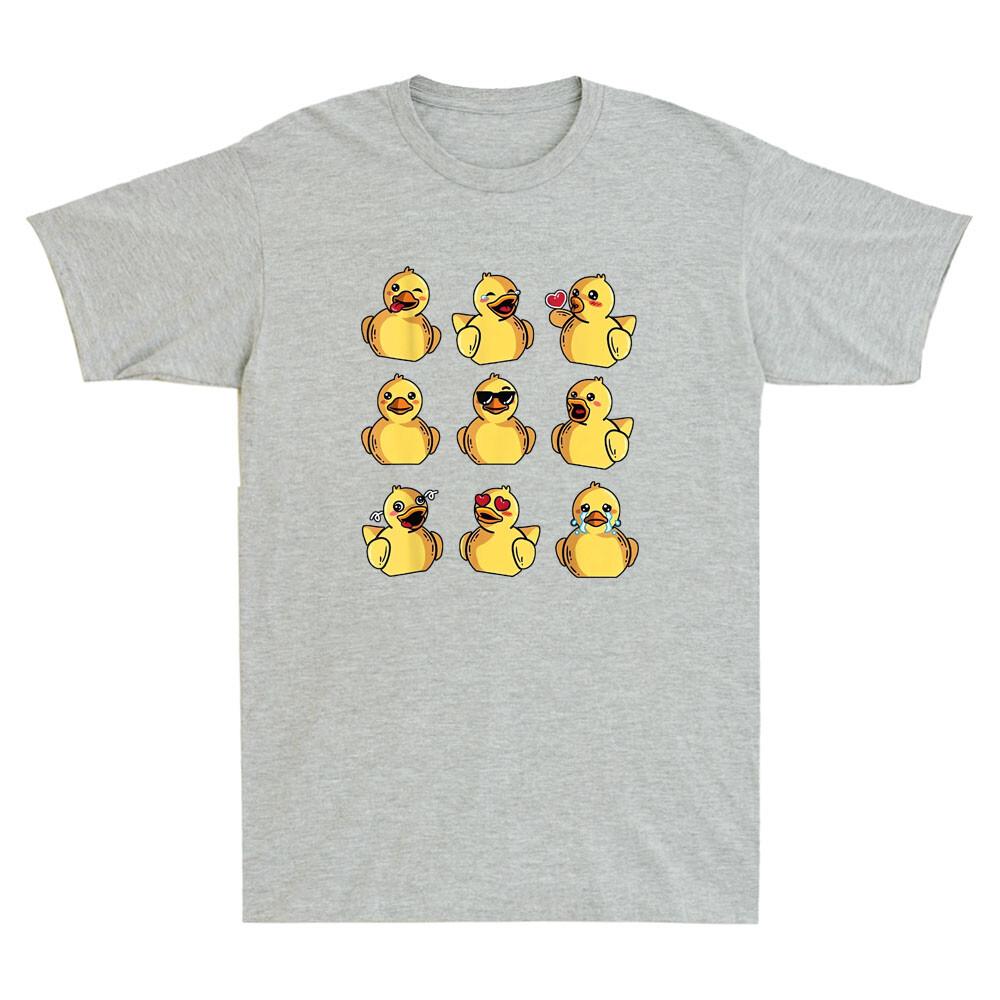 Rubber Ducky Shirt Funny Duck Bath Toy Meme Vintage Unisexs Short Sleeve Tshirt
