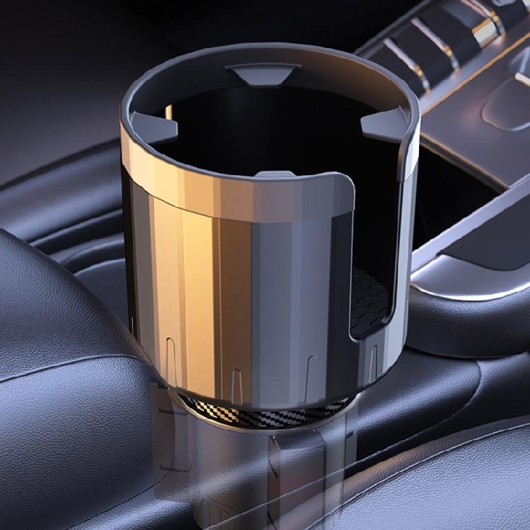 Velké nápojové nádoby Vnitřní příslušenství Držák na pohárky Adaptér Organizér Rozšiřovač držáku na nápoje do auta s nastavitelnou základnou