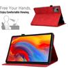 For Lenovo Xiaoxin Pad 12.1 (2025) Case Flower Butterfly Imprinted Card Slots Leather Cover