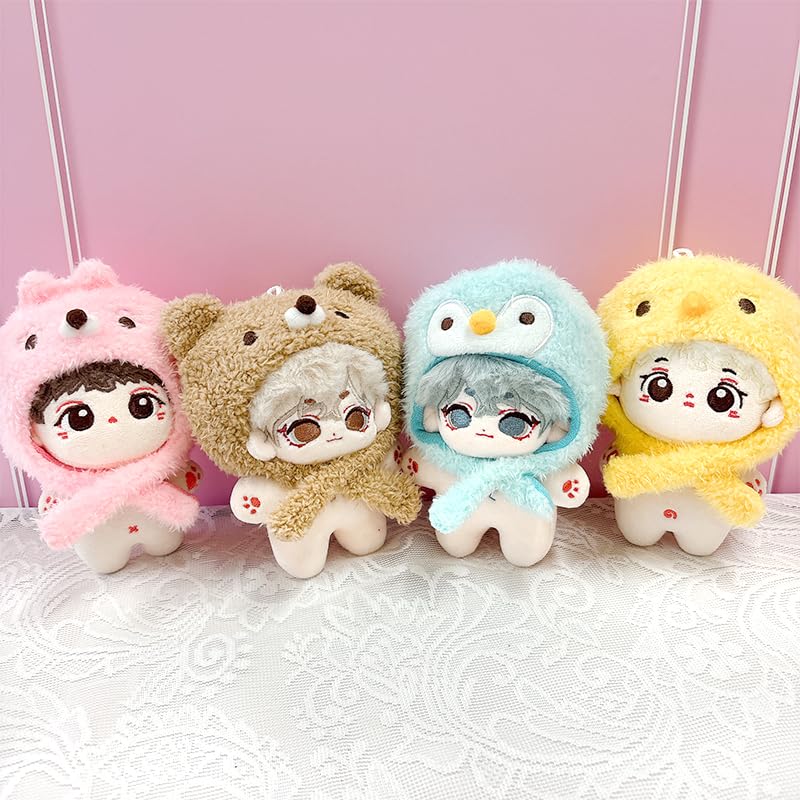 10cm Plush Kigurumi Cap, Cotton Doll Clothes, Bear, Brown, for Oshi-Nui (Pre-owned) by g.trigger