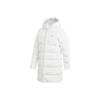 W Mid Down Coat Outdoor Sports Hooded Down Jacket Winter Women Coats White GE9992