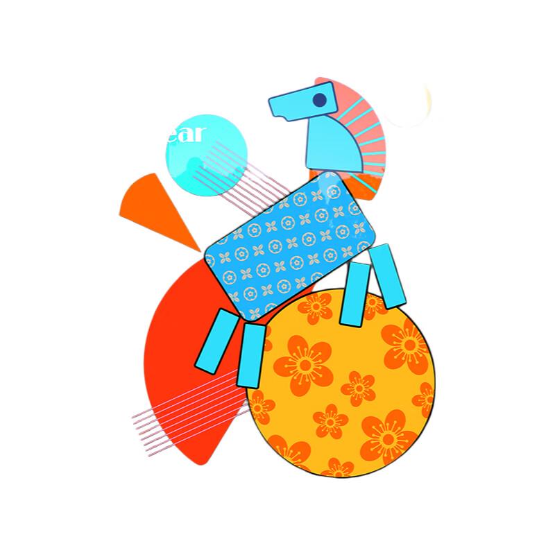 

Humu New Year Decorative Sticker