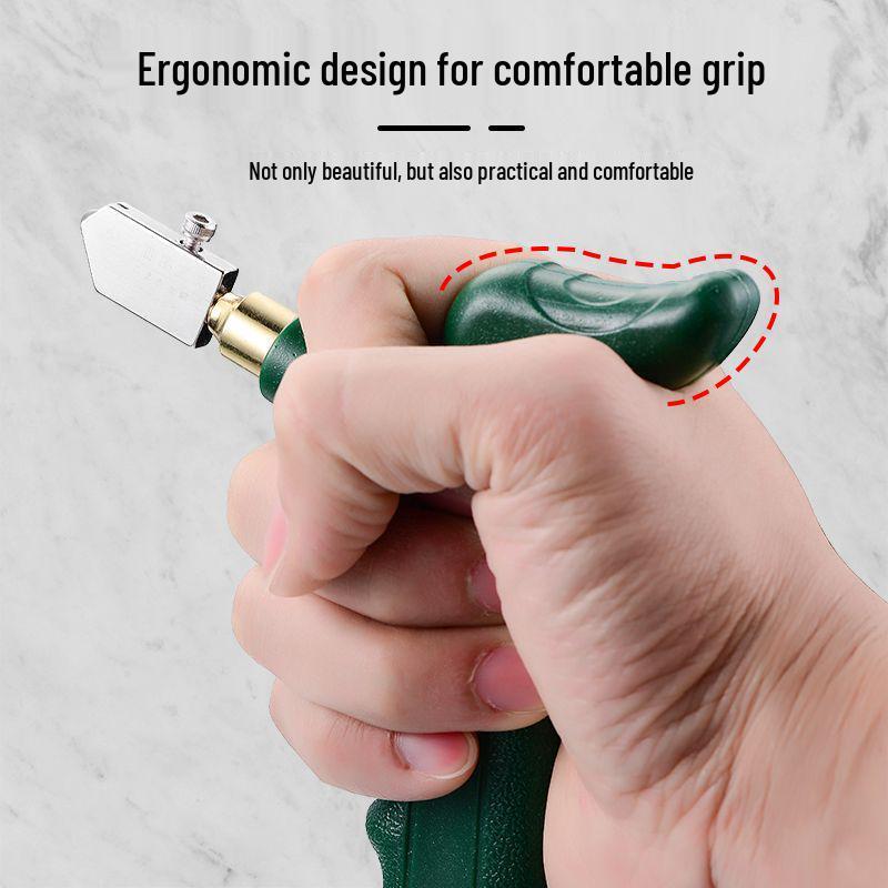 Handheld Tile & Glass Cutter with Diamond Scoring