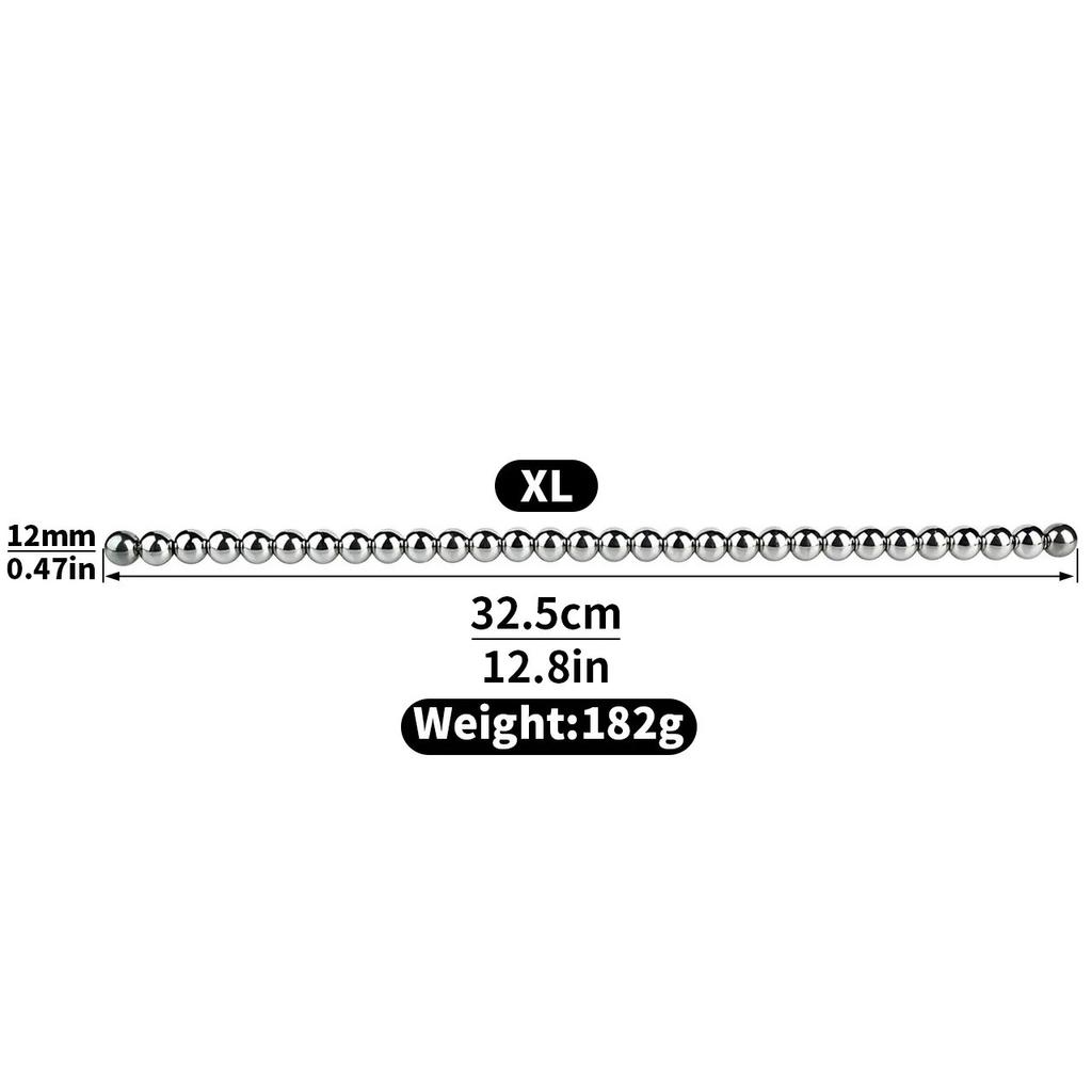 Metal Stainless Steel Ball Urethral Masturbator Prostate Bead Men's Penis Sex Toy Sounding Gay Urethral Stimulator