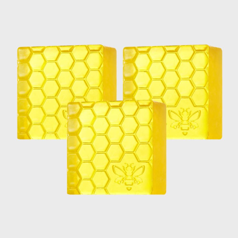 Crazyskin Propolis Honeycomb Pore Pack Soap 3 Soap  Free Foam Net NONE