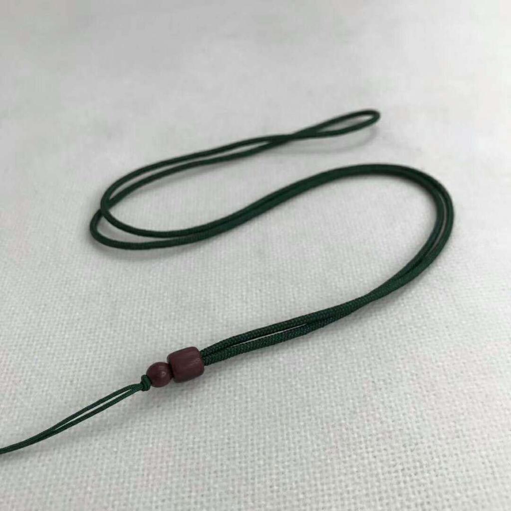 Long Red Sandalwood Necklace Cord & Sweater Chain 