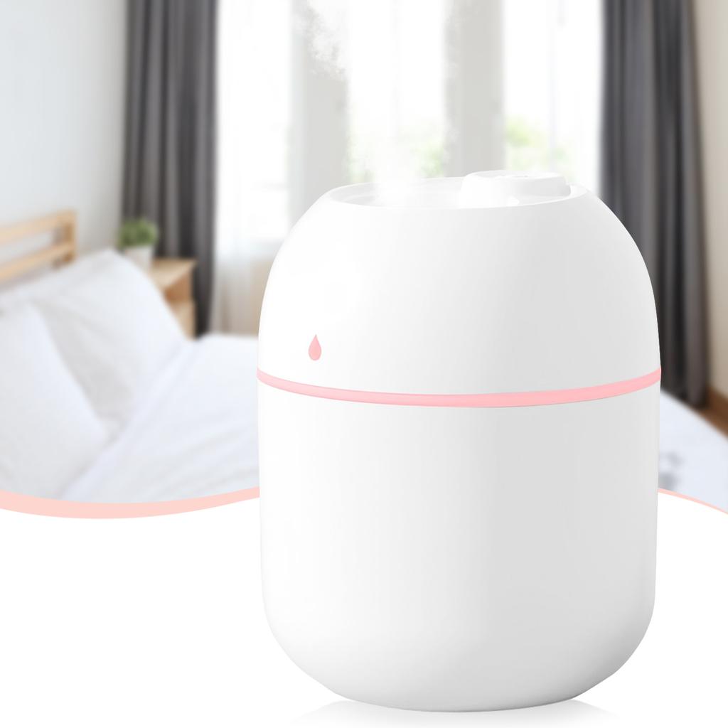 1PC Mini Portable Aromatherapy Humidifier Aromatherapy Cool Mist Diffuser Colored Light Auto-off Sleep Atmosphere Night Light