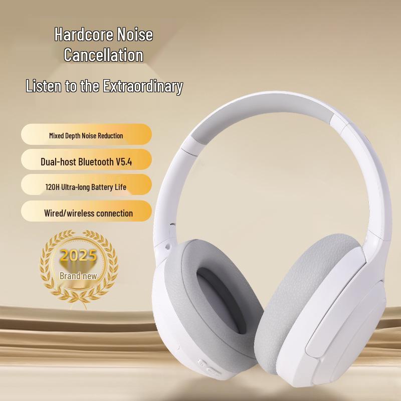 New B29 Over-Ear Wireless Bluetooth Headphones with Active Noise Cancelling, Long Battery Life, and High-Quality Sound