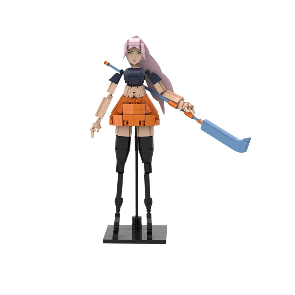 Action Figure Assembled Building Hand-Made Model - Creative Anime Model, Suitable For Display And Collection Gifts.