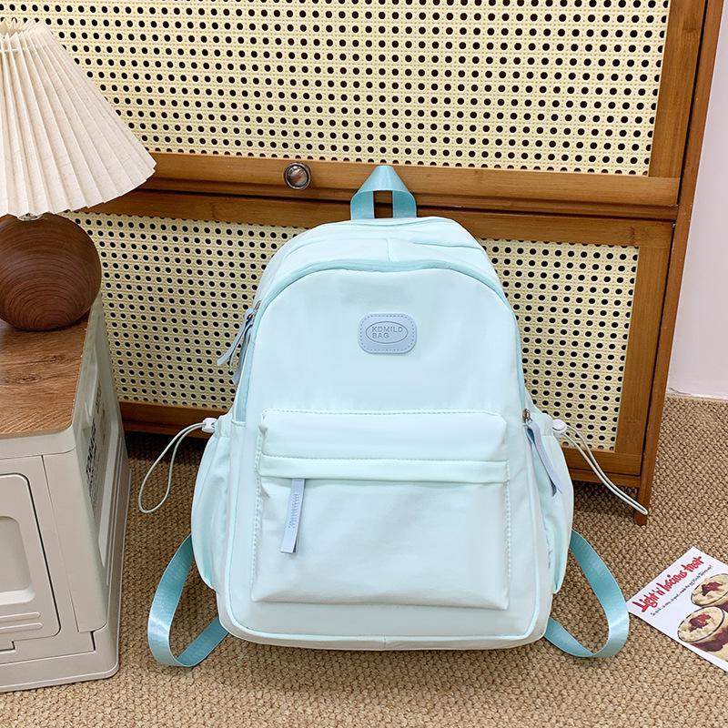 Japanese casual schoolbag female college student simple versatile computer travel backpack lightweight large capacity high school backpack