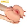 Vagina pro muže sexuální hračky kapesní umělá vagina mužská masturbátor měkká silikonová masturbační panenka