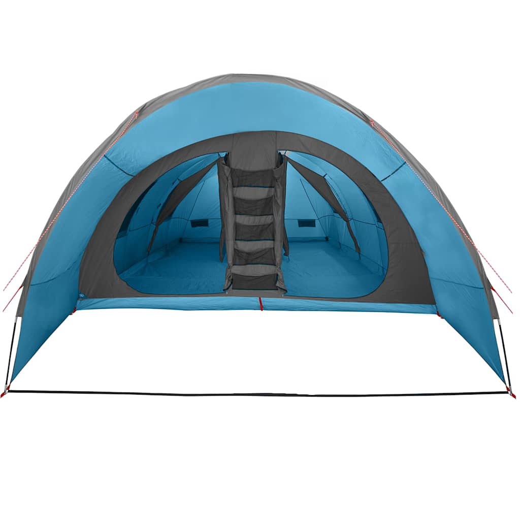 8 Person Tunnel Tent with Blue Roof 710 x 460 x 245 cm