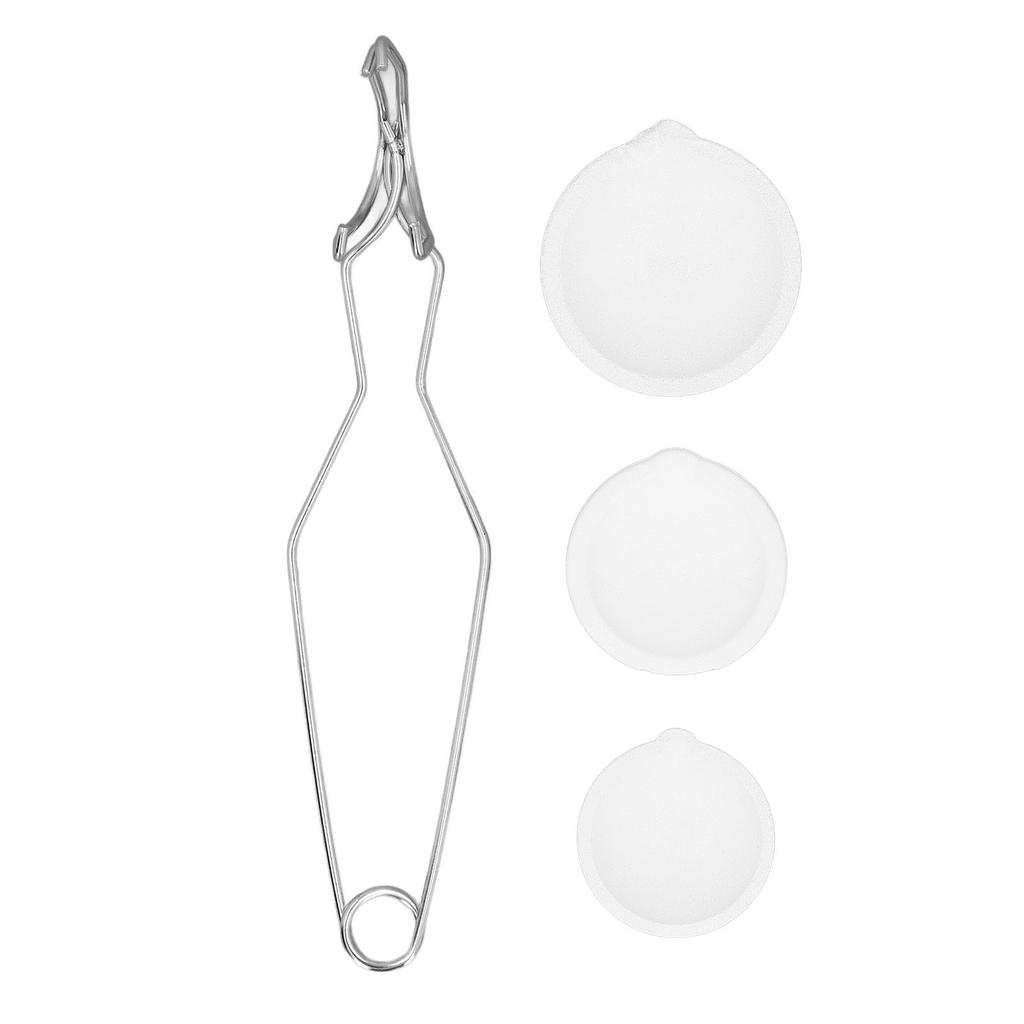 4pcs Small Quartz Crucible Set Heat Resistance Practical Small Melting Crucible Bowl Dish Cup Set for Casting Refining