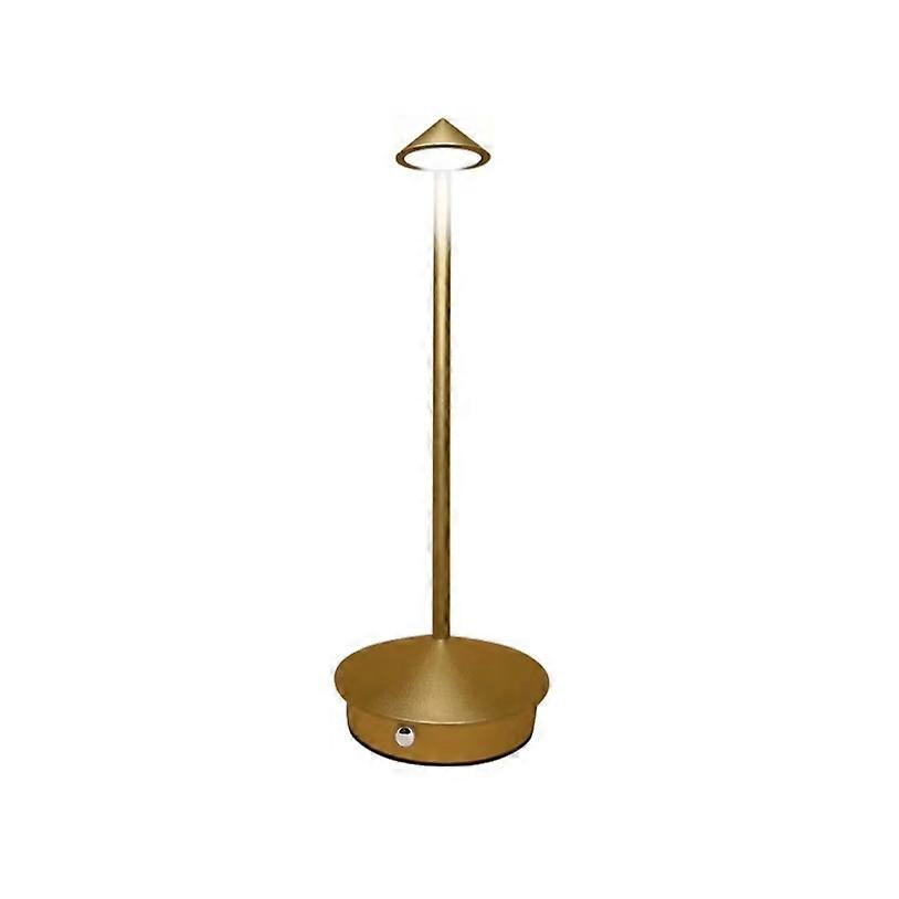 Zafferano Pina Pro LED Table Lamp Dimmable IP54 Indoor Outdoor Corten Steel Base EU Plug Charging 2025-26