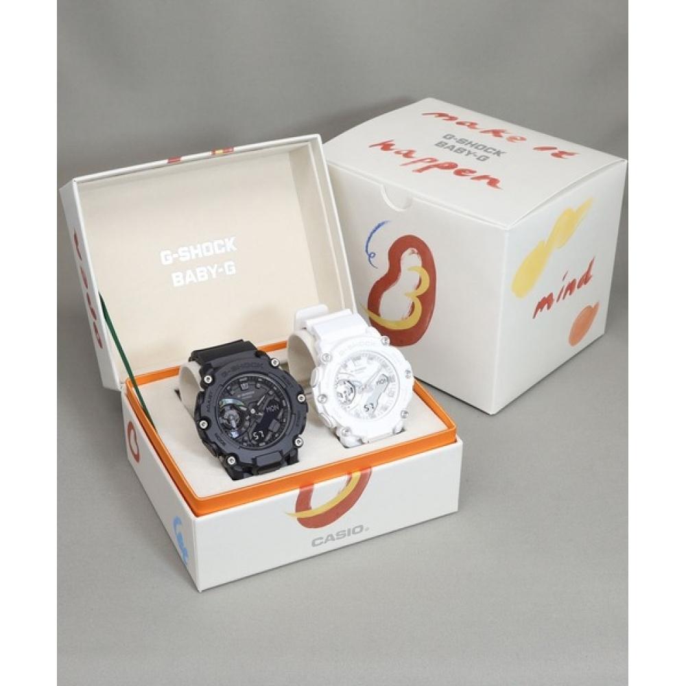

G-SHOCK [Дизайн-пакет Ямасе Маюми] Парная модель/серия GA-2200/GA-2200BB-1AJF × GMA-S2200M-7AJF