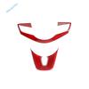 For Kia Cerato Forte K3 / Seltos  - 2024 Interior ABS Accessories Car steering wheel button Sticker Decoration Cover Trim