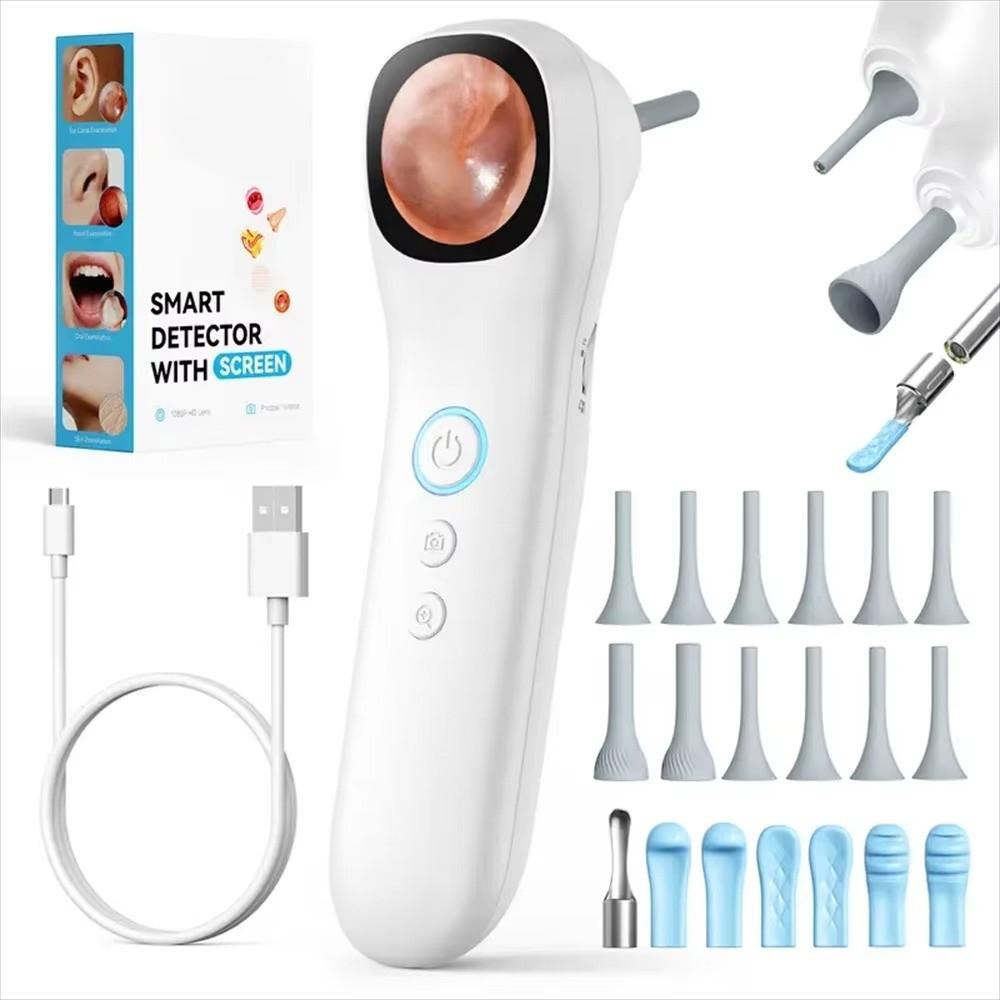 1080P HD Ear Camera 1.21 Inch IPS Screen Visual Ear Care Durable Smart Detector  Ear Care